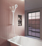 Aqualisa Midas 220 Bath Shower Mixer with Adjustable Head - Matt White - MD220BSM.MW - TAP 'N' SHOWER