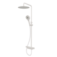 Midas 220 Shower Column - Matt White - MD220SC.MW - TAP 'N' SHOWER
