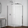 Merlyn 10 Series 1200mm x 800mm RH Single Offset Quadrant Shower Enclosure - Clear Glass - M103243CR
