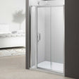 Merlyn 6 Series 1000mm Wide Sliding Shower Door and 140mm Inline Panel - 6mm Glass - M68231P1H