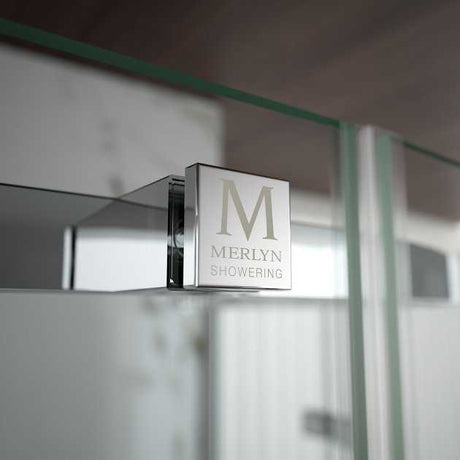 Merlyn 8 Series Frameless Offset Quadrant Shower Enclosure 1200mm x 800mm - 8mm Glass - A0601HH