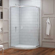 Merlyn 8 Series 1400mm x 800mm Offset Quadrant Shower Enclosure - 8mm Glass - M83244