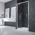Merlyn Ionic Essence 760mm Wide Framed Pivot Shower Door - 8mm Glass - Chrome - DWH06B0