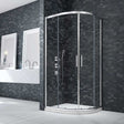 Merlyn Ionic Essence 1000mm x 1000mm Framed Double Quadrant Shower Enclosure - 8mm Glass - DWH02CH