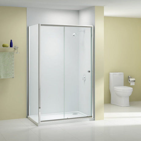 Merlyn Ionic Source Shower Side Panel 760mm Wide - 6mm Glass - A1207B0