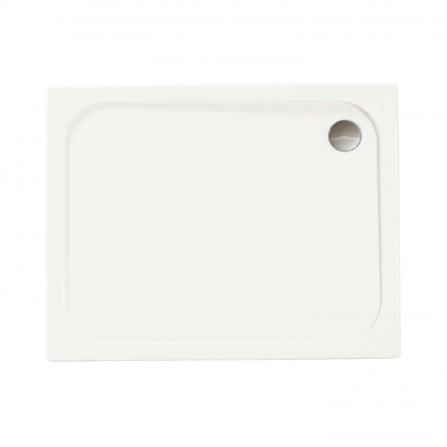 Merlyn Ionic Touchstone 1300mm x 800mm Rectangular Shower Tray - White - S138RTTO