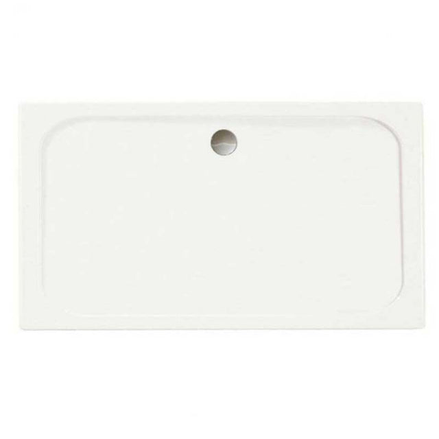 Merlyn Touchstone Anti Slip Rectangular Shower Tray Without Waste 1700 x 800mm - White - S178RTASTO