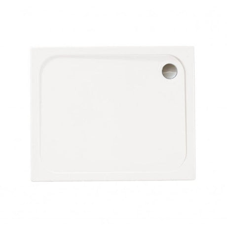 Merlyn Ionic Touchstone 800mm x 760mm Rectangular Shower Tray - White - S876RTTO