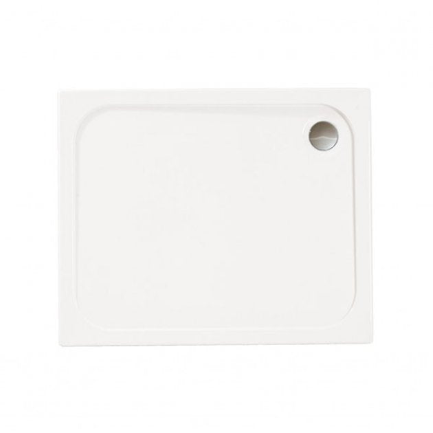 Merlyn Ionic Touchstone 800mm x 760mm Rectangular Shower Tray - White - S876RTTO