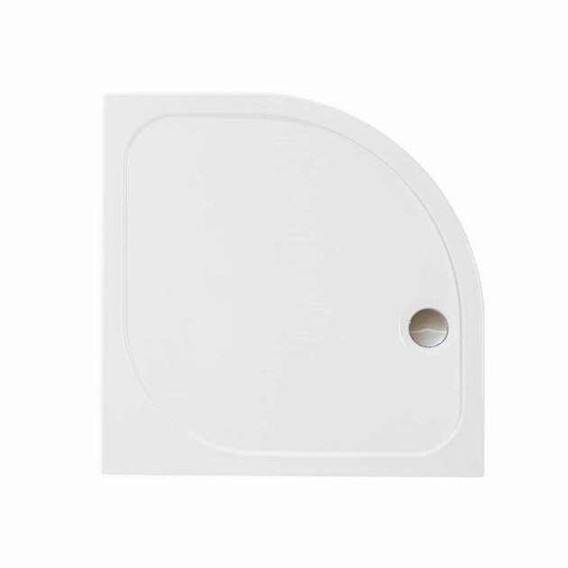 Merlyn Ionic Touchstone Quadrant Shower Tray 900mm x 900mm - White - S