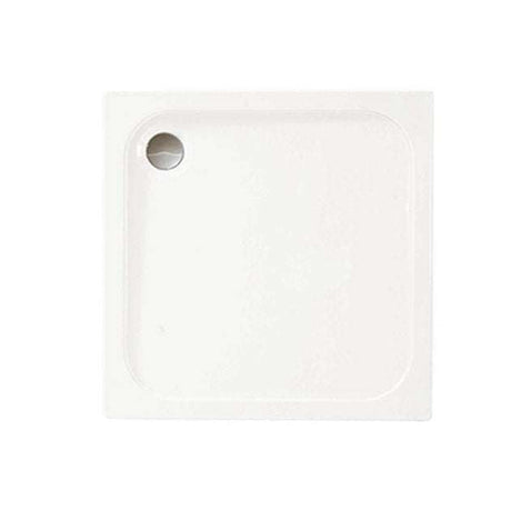 Merlyn Ionic Touchstone Square Shower Tray 900mm x 900mm - White - S90SQTO