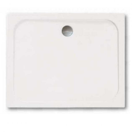 Merlyn MStone Stone Resin Rectangular Shower Tray with Waste 1700mm x 800mm - White - D178RT