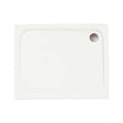 Merlyn MStone Stone Resin Rectangular Shower Tray with Waste 1500mm x 900mm - White - D159RT