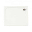 Merlyn MStone Stone Resin Rectangular Shower Tray with Waste 1600mm x 800mm - White - D168RT