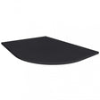Merlyn TrueStone 1000mm x 800mm Right Handed Offset Quadrant Shower Tray with Waste - Slate Black - T108HGR