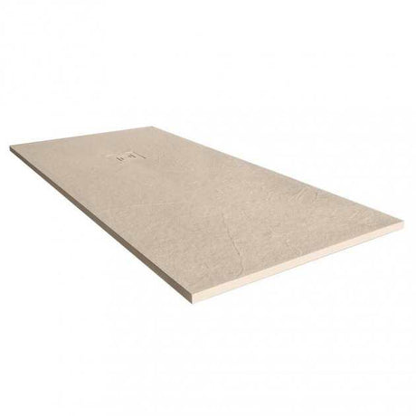 Merlyn TrueStone Rectangular Shower Tray with Waste 1500mm x 900mm - Sandstone - T159RTS