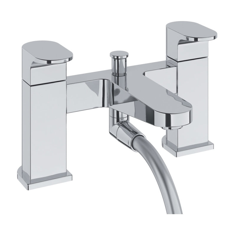Methven Amio Deck Mounted Bath Shower Mixer - Chrome - AMBSMCPUK