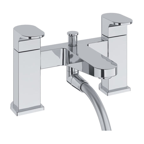 Methven Amio Deck Mounted Bath Shower Mixer - Chrome - AMBSMCPUK