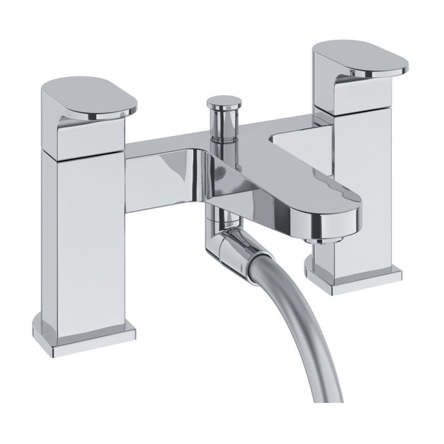 Methven Amio Deck Mounted Bath Shower Mixer - Chrome - AMBSMCPUK