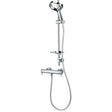Methven Aurajet Aio Cool To Touch Bar Mixer and Kit - Chrome - AOCTSEFCP - TAP 'N' SHOWER