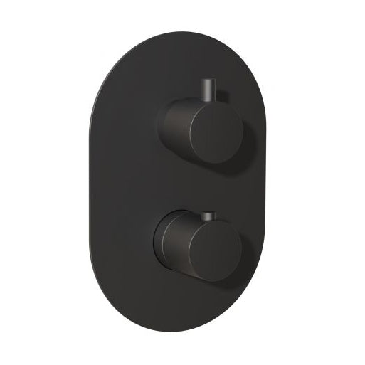 Methven Kaha 2 Way Concealed Shower Valve - Black - KAHA 2DBK