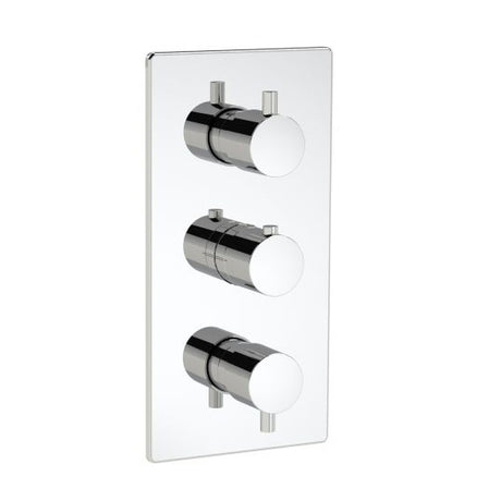 Methven Kaha 3 Way Concealed Shower Valve - Chrome ABS - KAHA 3DA