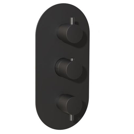 Methven Kaha 3 Way Concealed Shower Valve - Black - KAHA 3DBK