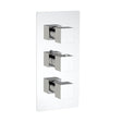 Methven Kiri 3 Way Concealed Shower Valve - Chrome - KIRI 3D