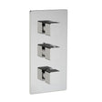 Methven Kiri 3 Way Concealed Shower Valve - Chrome ABS - KIRI 3DA