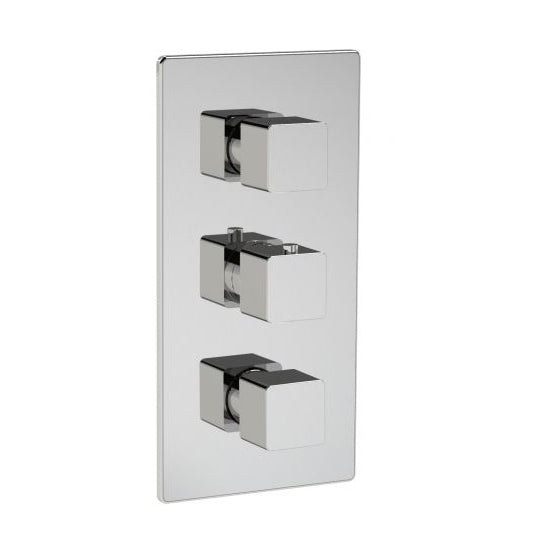 Methven Kiri 3 Way Concealed Shower Valve - Chrome ABS - KIRI 3DA