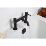 Bristan Mila Bath Filler Tap - Black - MI BF BLK