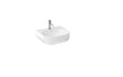 Britton Milan One Tap Hole Basin 500mm - White Gloss - MAR.0002