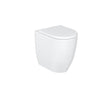 Britton Milan Rimless Back To Wall and Seat - White Gloss - 15.B.35308