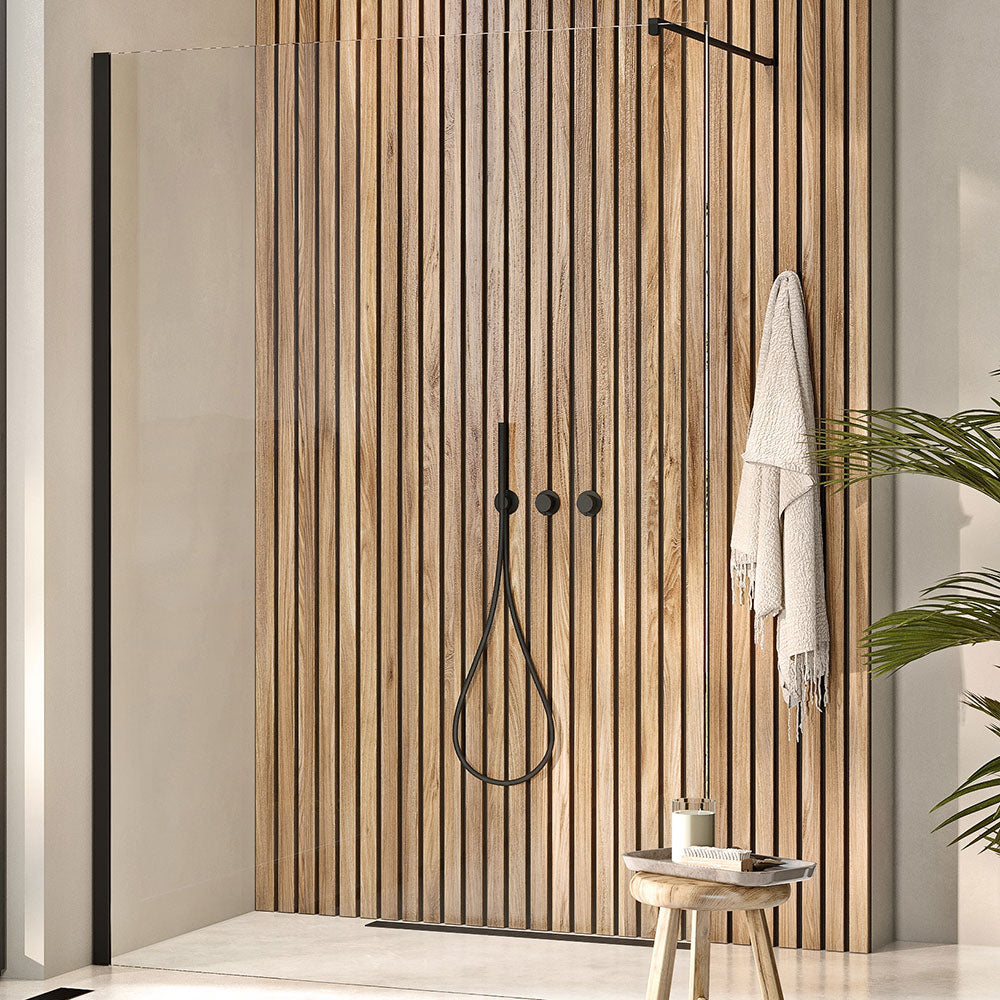 Scudo 10mm Glass Panel Without Wall Profile 1100mm - MINPAN1100NP