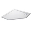 Mira Flight Low Pentagon 0 Upstands Shower Tray 900×900 - White - 1.1697.016.WH