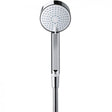 Mira Beat Four Spray Showerhead 9cm - Chrome - 2.1703.012