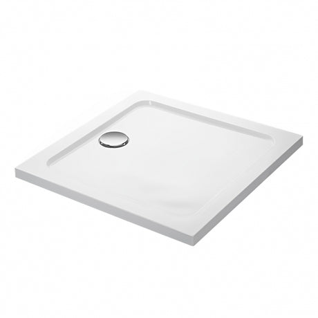 Mira Flight Low Flat Top Square Shower Tray with Waste 1000mm X 1000mm - White - 1.1697.040.WH