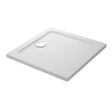 Mira Flight Safe Square Anti-Slip Shower Tray with Waste 800mm x 800mm - White- 1.1697.010.AS