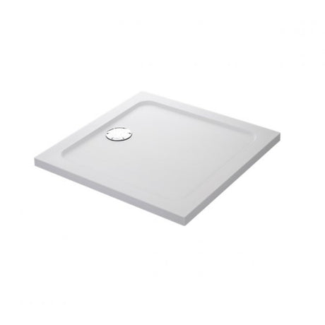 Mira Flight Safe Square Anti-Slip Shower Tray with Waste 760mm x 760mm - White - 1.1697.014.AS