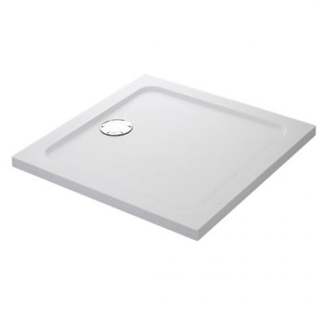 Mira Flight Safe Square Anti-Slip Shower Tray with Waste 900mm x 900mm - White - 1.1697.009.AS