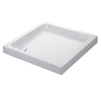 Mira Flight Flat Top Square Shower Tray with Waste 900mm x 900mm - White - 1.1783.012.WH