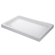Mira Flight Flat Top Rectangular Shower Tray with Waste 1000mm X 760mm - White - 1.1783.016.WH