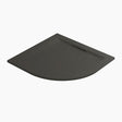 Mira Flight Level Quadrant Shower Tray with Waste 900mm x 900mm - Slate Effect - 1.1898.092.SS4