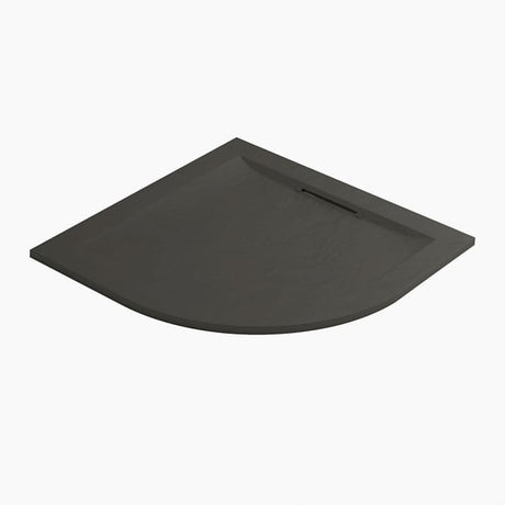 Mira Flight Level Quadrant Shower Tray with Waste 900mm x 900mm - Slate Effect - 1.1898.092.SS4