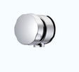 Mira Chrome Overflow Bath Filler in sleek chrome finish with integrated overflow system and streamlined design