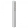 Vado Mix Square chrome single-function rub-clean shower handset with sleek modern design