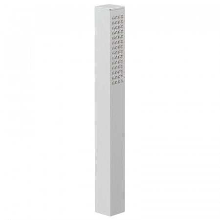 Vado Mix Square chrome single-function rub-clean shower handset with sleek modern design