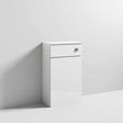 Nuie Back to Wall Athena Toilet WC Unit 500mm Wide - Gloss White - MOE