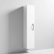 Nuie Athena Gloss White Contemporary 300mm Tall Unit (1 Door) - MOE161