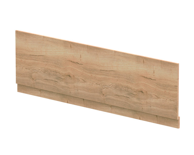 Hudson Reed Straight Bath Front Panel and Plinth 1800mm - Autumn Oak - MPC1807